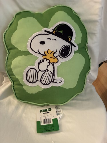 Peanuts snoopy pillow lime - snoopy,